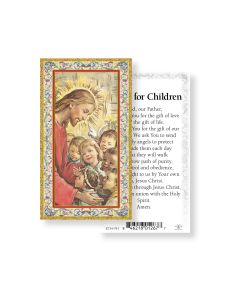 Prayer for the Children Holy Card