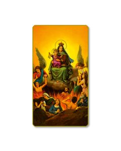 Nuestra Senore Del Carmen Holy Card