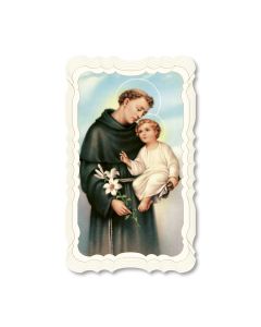 St Anthony Holy Card