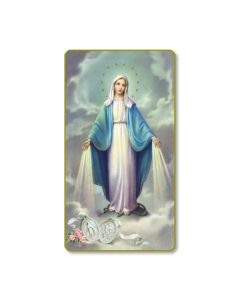 Our Lady of the Miraculous Medal Holy Card