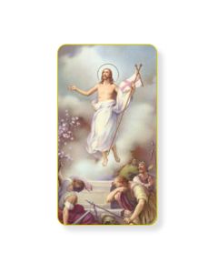 Risen Christ Holy Card