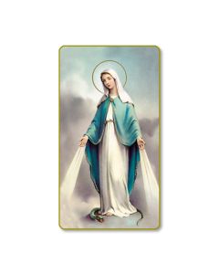 Our Lady of Grace Holy Card