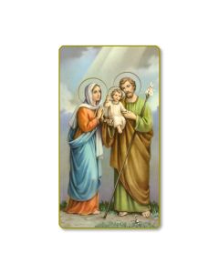 Holy Family Holy Card