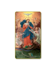 Our Lady Untier of Knots Holy Card