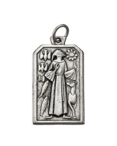 1 1/4" Saint Francis of Assisi Medal