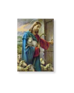 2" x 3" The Good Shepherd Magnetic Laminated Plaque