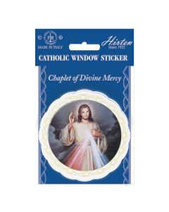 3" Divine Mercy Auto Window Sticker