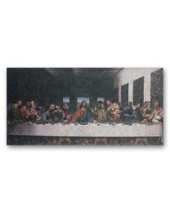 19" x 39" Canvas DaVinci Last Supper Print