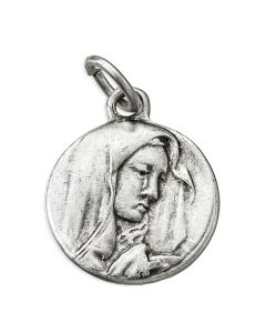 15mm Round Our Lady of Sorrows Medal