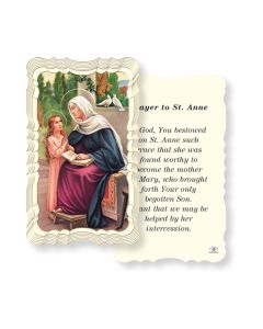 St. Anne Holy Card