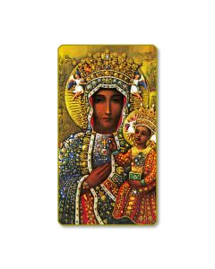Our Lady of Czestochowa Holy Card