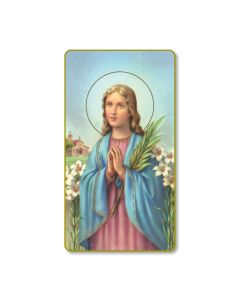 Saint Maria Goretti Holy Card