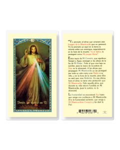 Nuestra Senora de la Misericordia Holy Card