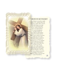 The Cross in My Pocket Holy Card