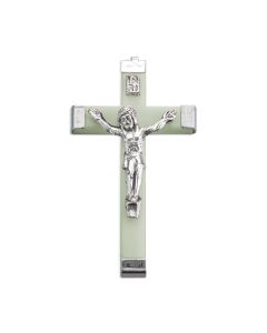 2 1/4" Luminous Metal Bound Crucifix