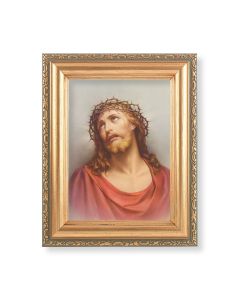 5.5" x 7" Antique Gold Frame with an Ecce Homo Print