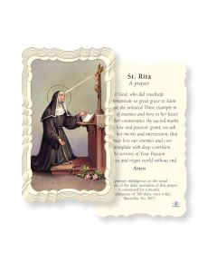 St. Rita Holy Card