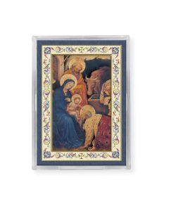 Christmas Nativity Holy Family Magnetic-Easel Frame