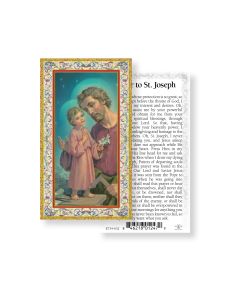 Saint Joseph 50th Year Our Lord Holy Card