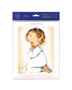 8" x 10" Praying Girl Print  (sold in inc. of 3)