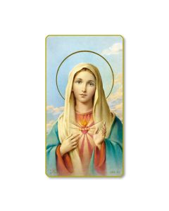Immaculate Heart of Mary Holy Card