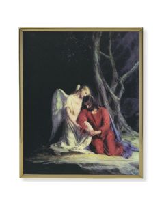 8" x 10" Gold Plaque Frame with a Bloch: Agony in the Garden Print