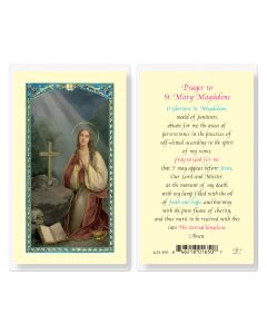 Prayer to Mary Magdalene Holy Card