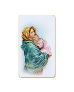 Madonna of the Street Holy Card