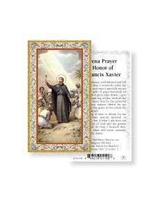 Saint Francis Xavier Holy Card