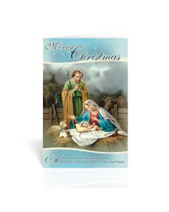Nativity with a Stable Christmas Greeting Cards