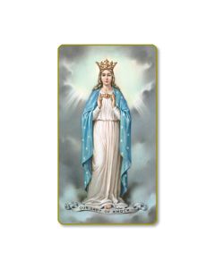 Our Lady of Knock Holy Card