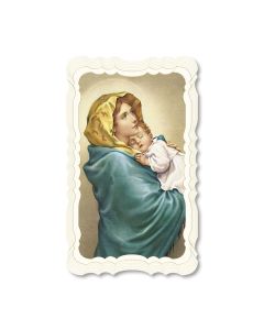 Madonna of Street Holy Card