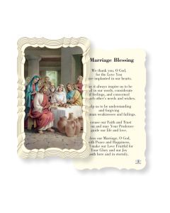 A Marriage Blessing Holy Card