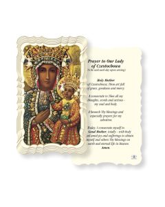 Prayer to Our Lady of Czestochowa Holy Card