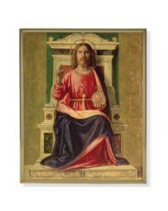 8" x 10" Gold Plaque Frame with a The King of Heaven Print