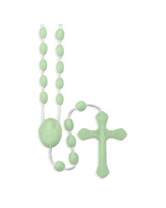 Luminous Plastic Bead Rosary-P65