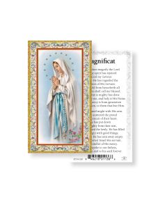 Our Lady of Lourdes Holy Card