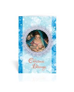 Infant Jesus with Mary Christmas Greeting Cards Boxed