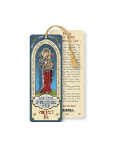 Our Lady of Perpetual Help Laminated Bookmark