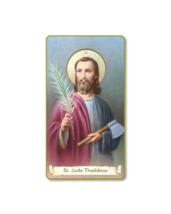Saint Jude Thaddeus Holy Card
