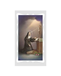 Saint Rita of Cascia Holy Card 
