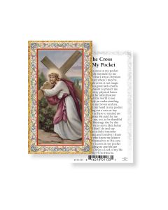 The Cross in My Pocket Holy Card
