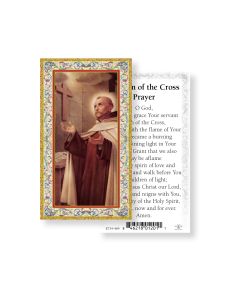 Saint John of the Cross Holy Card