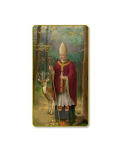 Saint Hubert Holy Card