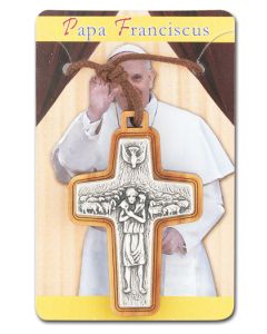 1.5" Pope Francis Cross on a Cord