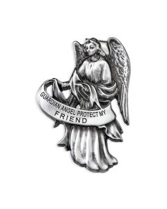 Guardian Angel Protect My Friend Auto Visor Clip (Sold in Inc. of 3)