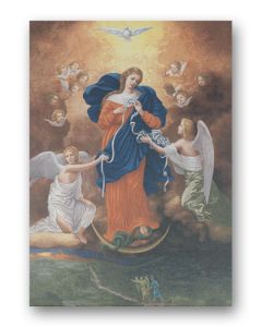 12" x 16" Our Lady Untier of Knots Canvas Print