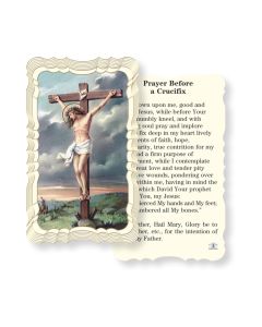 Crucifixion Holy Card