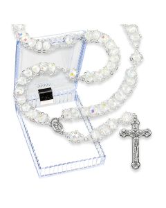 Crystal Ladder Rosary, Boxed