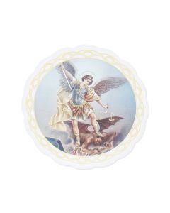 3" Saint Michael Auto Window Sticker